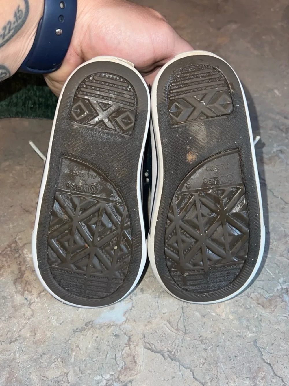Converse Kids Black & White High-Top Sneakers